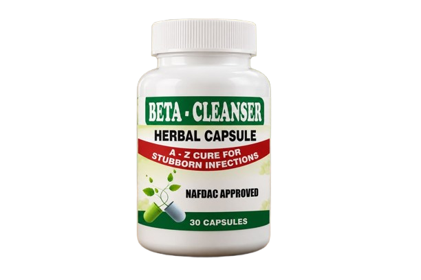 Beta Cleanser Herbal Capsule bottle
